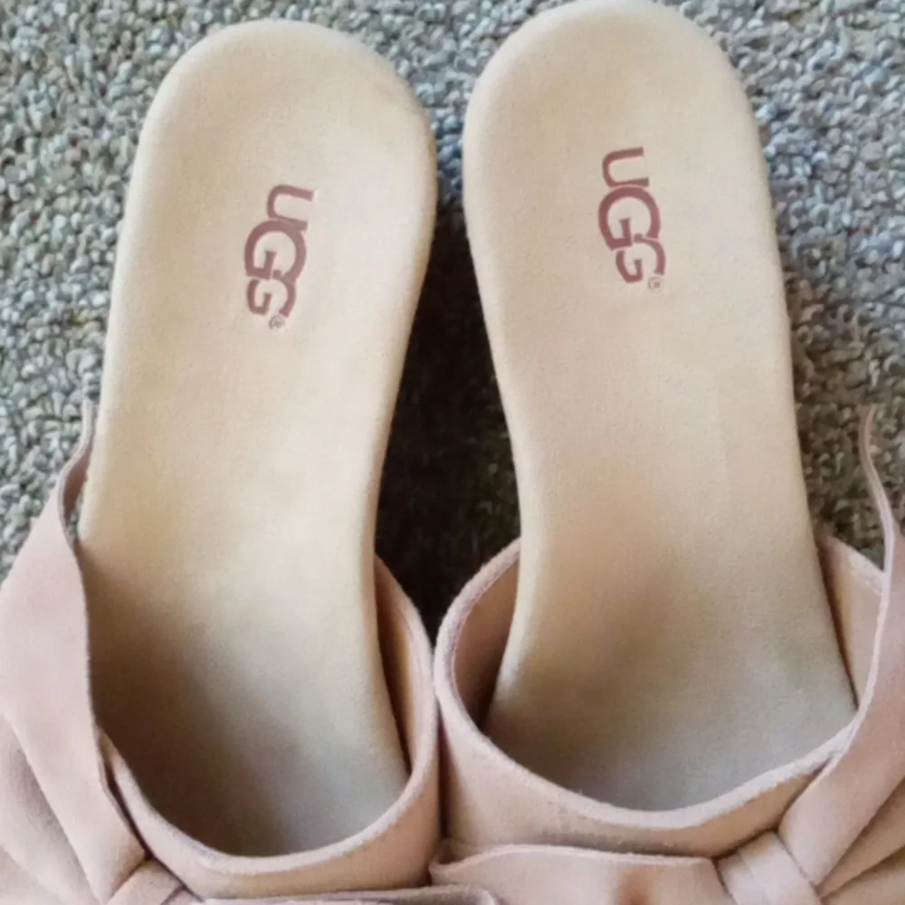 Ugg Blush Jaycee Arroyo Espadrille Wedge Slide Sandal NWOB
